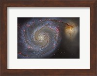 The Whirlpool Galaxy Fine Art Print