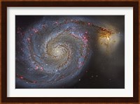 The Whirlpool Galaxy Fine Art Print