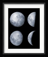Four Phases of the Moon Fine Art Print