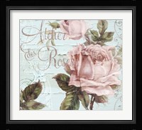 Atelier De Roses Fine Art Print