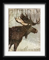 Winter Game Four Framed Print