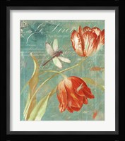 Mandarin Tulips Fine Art Print
