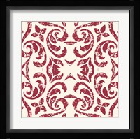 Damask Red Fine Art Print