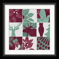 Woodland Winter V Framed Print