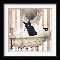 Bad Cat II Framed Print