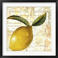 Cafe d'Or IV Framed Print