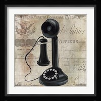 Call Waiting I Framed Print
