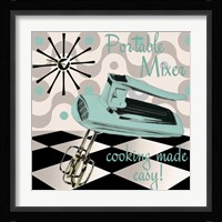 Fifties Kitchen III Framed Print