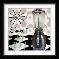 Fifties Kitchen IV Framed Print