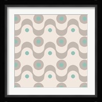Fifties Patterns III Framed Print