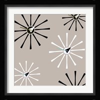 Fifties Patterns IV Framed Print