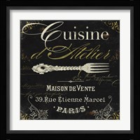 La Cuisine I Framed Print