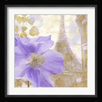 Purple Paris II Fine Art Print