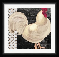 White Rooster Cafe I Framed Print