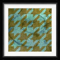 Houndstooth V Framed Print