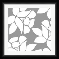 Calyx Floral Framed Print