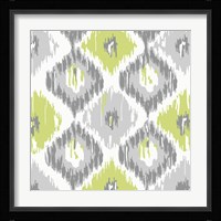 Calyx Ikat Framed Print