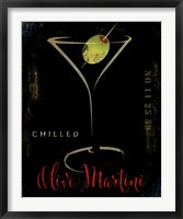 Olive Martini II Framed Print
