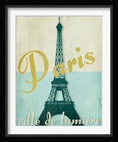 Paris City of Light Fine Art Print