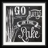 Lake House V Framed Print