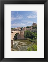 St Martin's Bridge, Tagus River, Toledo, Spain Fine Art Print