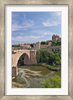 St Martin's Bridge, Tagus River, Toledo, Spain Fine Art Print