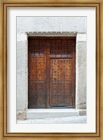 Traditional Door, Toledo, Spain Fine Art Print