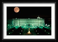 Royal Palace and Plaza de Oriente, Madrid, Spain Fine Art Print