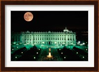 Royal Palace and Plaza de Oriente, Madrid, Spain Fine Art Print