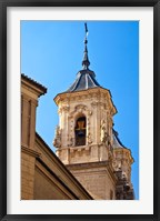 Spain, Granada Bell tower of the Church of San Justo y Pastor Fine Art Print
