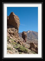 Spain, Tenerife, Las Canadas, Volcanic rock Fine Art Print