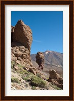 Spain, Tenerife, Las Canadas, Volcanic rock Fine Art Print