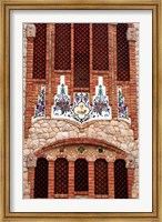 Tiles of Santa Maria Magdalena, Novelda, Spain Fine Art Print