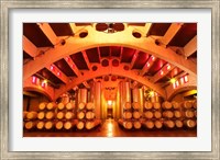 Wine Cellar at Raimat, Costers del Segre, Catalonia, Catalunya, Spain Fine Art Print