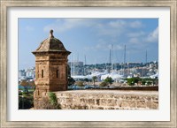 City ramparts, Palma de Mallorca, Majorca, Balearic Islands, Spain Fine Art Print