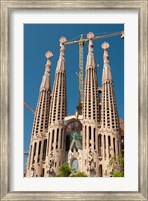 La Sagrada Familia by Antoni Gaudi, Barcelona, Spain Fine Art Print