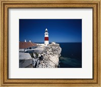 Lighthouse, Europa Point, Gibraltar, Spain Fine Art Print