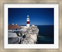 Lighthouse, Europa Point, Gibraltar, Spain Fine Art Print