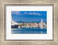 Palma de Mallorca harbor, Majorca, Balearic Islands, Spain Fine Art Print