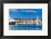 Palma de Mallorca harbor, Majorca, Balearic Islands, Spain Fine Art Print