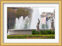 Placa de Catalunya, Barcelona, Spain Fine Art Print