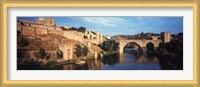 Puente De San Martin Bridge over the Tagus River, Toledo, Spain Fine Art Print
