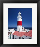 Spain, Gibraltar, Europa Point, Lighthouse Fine Art Print