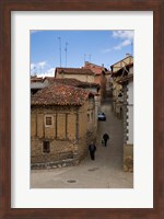 Narrow street, Anguiano, La Rioja, Spain Fine Art Print
