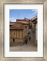 Narrow street, Anguiano, La Rioja, Spain Fine Art Print