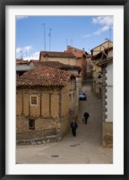 Narrow street, Anguiano, La Rioja, Spain Fine Art Print
