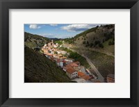 Ortigosa village, Sierra de Camero Nuevo Mountains, La Rioja, Spain Fine Art Print