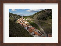 Ortigosa village, Sierra de Camero Nuevo Mountains, La Rioja, Spain Fine Art Print