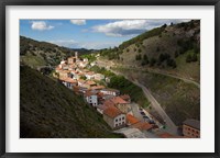 Ortigosa village, Sierra de Camero Nuevo Mountains, La Rioja, Spain Fine Art Print