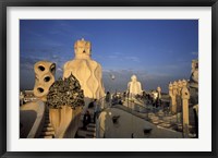 Antonio Gaudi's Casa Mila, Barcelona, Spain Fine Art Print